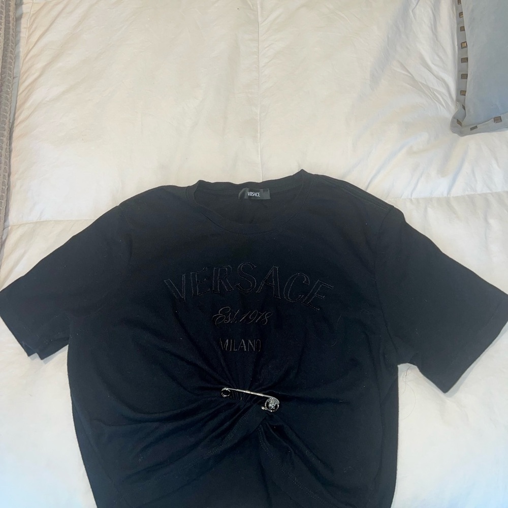 Versace Classic Black Tee